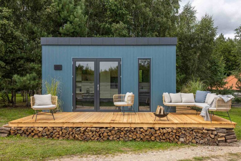 Niebieski domek - natura