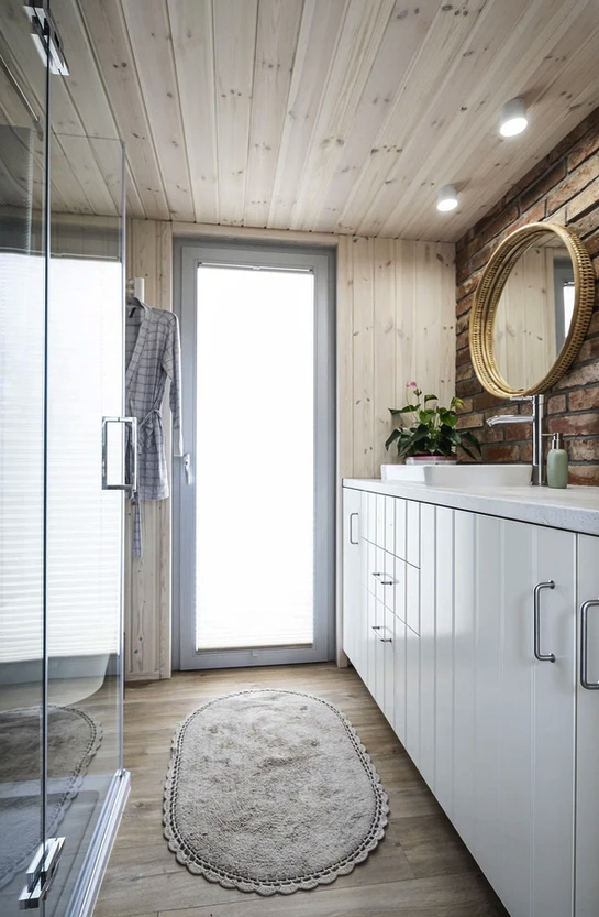 Łazienka skandynawska